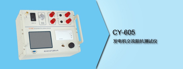 CY-605 發(fā)電機(jī)交流阻抗測(cè)試儀