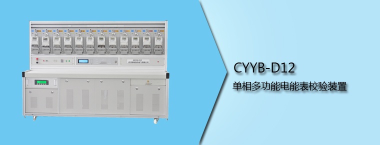 CYYB-D12 單相多功能電能表校驗(yàn)裝置