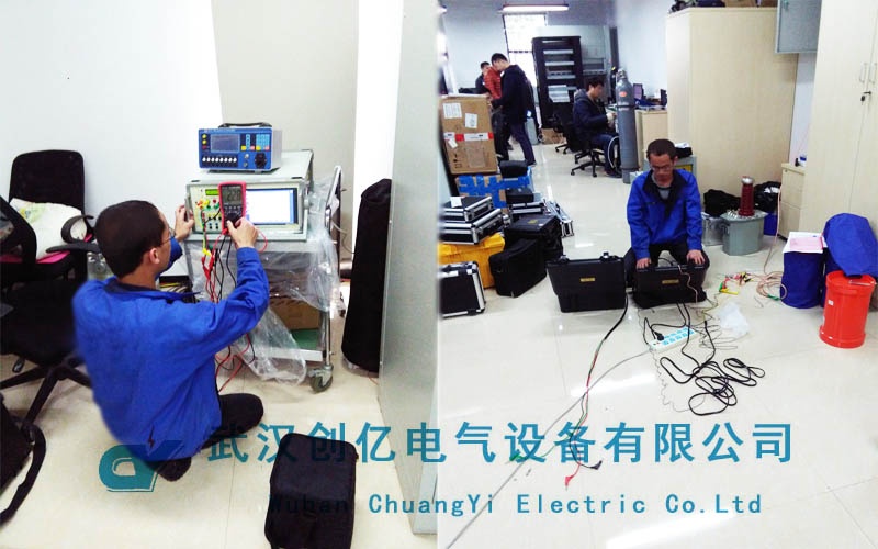 創(chuàng)億電氣遠赴福建為客戶調(diào)試